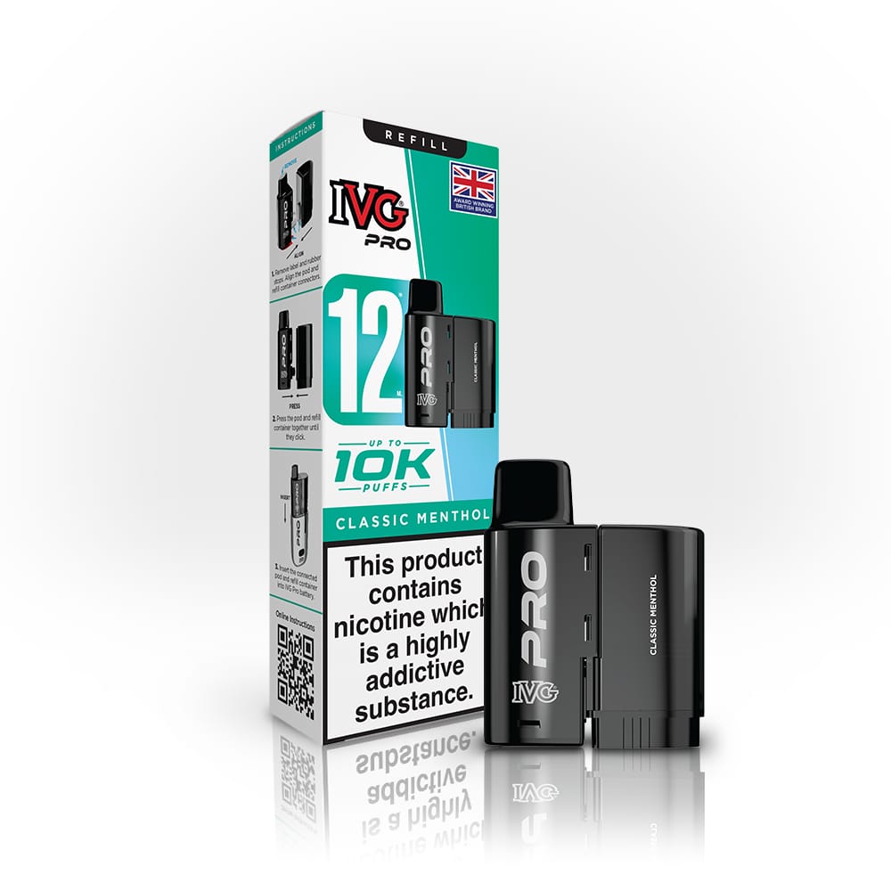 IVG Pro 12 Refill Pod - Classic Menthol 20mg