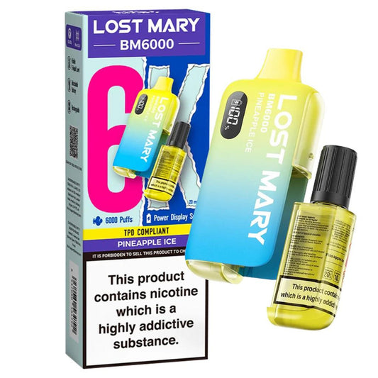 Lost Mary BM6000 Prefilled Vape Kit - Pink Lemonade 20mg