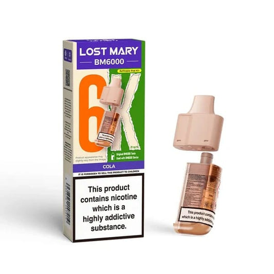 Cola Lost Mary BM6000 Refill Pack